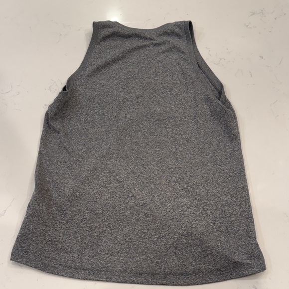Nike Heather Gray Athletic Tank - Picture 2 of 2